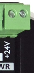 J8 PWR connector: 0V, +24V